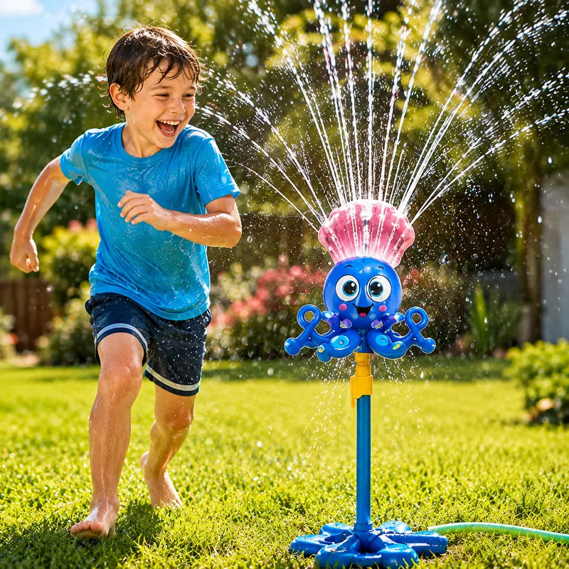 playblim Splashy Octopus Sprinkler