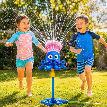 playblim Splashy Octopus Sprinkler