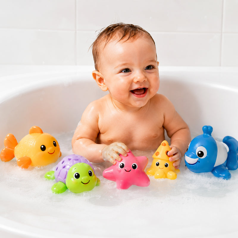 playblim Ocean Friends Bath Set